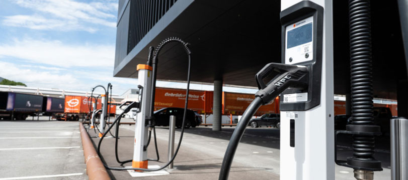 Netzanschluss LKW Ladestation